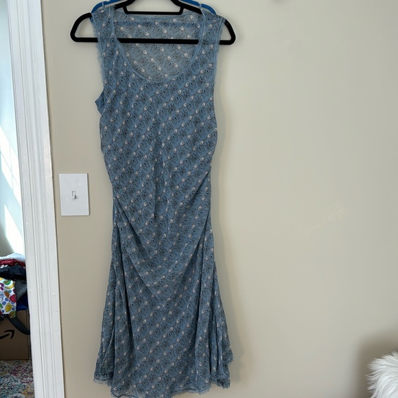 Max Studio Dresses & Skirts - Medium M Max Studio Special Edition blue silk lined tank dress